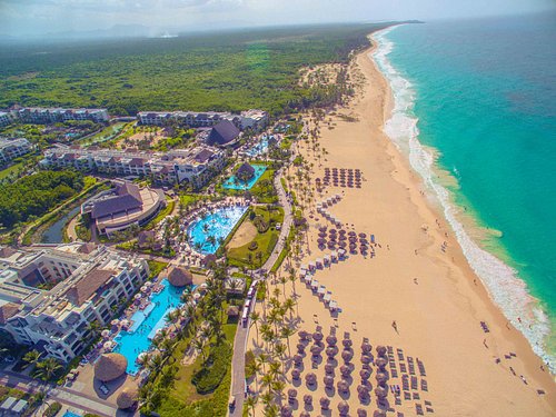 Hard Rock Hotel and Casino Punta Cana all-inclusive beachfront resort with large pools and entertainment venues in Punta Cana.