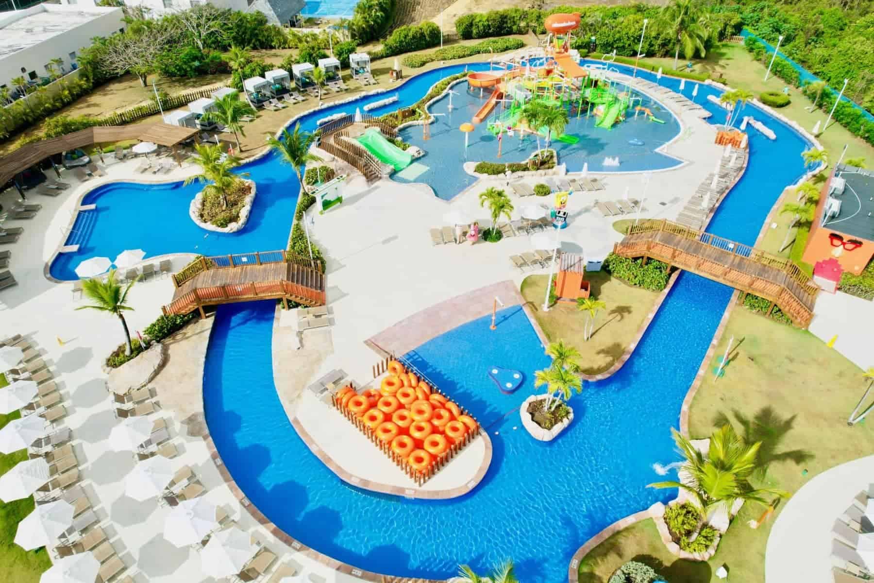 Nickelodeon Hotels and Resorts Punta Cana family-friendly all-inclusive resort with themed water attractions and beachfront pools.
